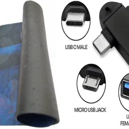 ANJO USB Keyboard-LED Mouse-Non Slip Mouse Pad-2.0 Hub-3in1 Cleaning Kit-OTG M&C 2in1 Combo Set image 5