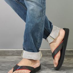Carlton London Men Rubber Thong Flip-Flops-54