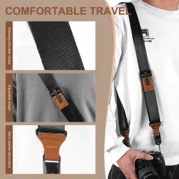 HASTHIP DSLR Carrier Shoulder Strap PowerShot Adjustable Sling Strap image 4