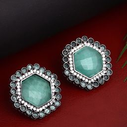 Anvik Contemporary Studs Earrings-3