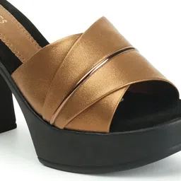 ICONICS Open Toe Block Heels image 2