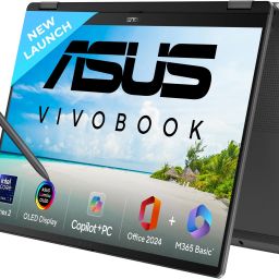 ASUS Vivobook 14 Flip OLED (2025) Copilot + PC with Office 2024 + M365 Basic*, AI PC Intel Core Ultra 7 256V - (16 GB/512 GB SSD/Windows 11 Home) TP3407SA-QL025WS 2 in 1 Laptop-picture-23