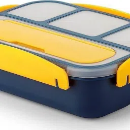 Lunch Box for Kids, Bento Lunch Box 4 Compartment, Dishwasher & Freezer Safe S0 Thermoware Casserole-image-43