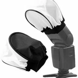 ZuriKrisha Universal Soft Mini Flash Bounce Diffuser Cap for on/Off Camera Flash Gun Photography Diffuser image 2