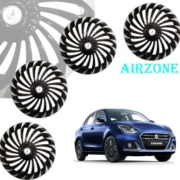 CAR WHEEL CAP/WHEEL TURBINE-B DEGINE'' BLACK-SILVER ''14-INCH Wheel Cover For Maruti Swift Dzire, Brio, Micra, Ritz, KUV 100, Figo, Amaze, Xcent, Vista, Indigo, Grand i10, Swift, Celerio-image-15