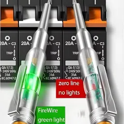 nowfly High-Brightness Intelligent Voltage Tester Pen with Screwdriver Analog Voltage Tester image 3