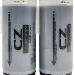 wetech Black Ink for RISO CZ 180/100 Duplicator - Set of 2 Black Ink Bottle-image-65