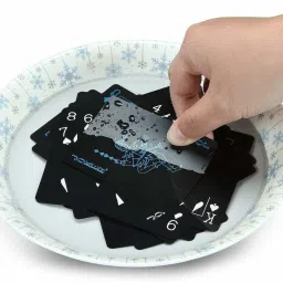 kroniv Premium Quality Classic Waterproof 54 Pieces of PVC Plastic Magic Tricks Tool Poker Playing Card image 3