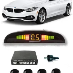 PKNB1308 Black Car Reverse Parking Sensor with LED Display 4 Sensor PKNB1308 Parking Sensor-image-1
