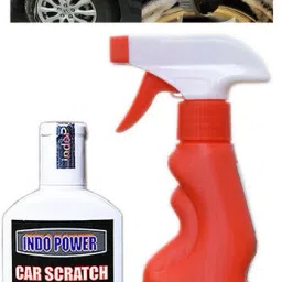 LEATHER SHINER SPRAY 250ml+ Scratch Remover 100gm.+All Tyre Cleaning Brush Combo-image-34