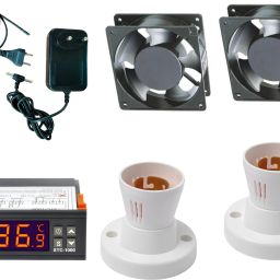 STC-1000 AC200V Digital Temperature Controller 2 DC fan 2 folder 1 adpater 1pin Electronic Components Electronic Hobby Kit-image-8