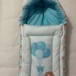 Baby Sleeping Bag 3in1 Cotton Comfortable For New Born Baby Carry Bag 0-12 Month Sleeping Bag-image-24