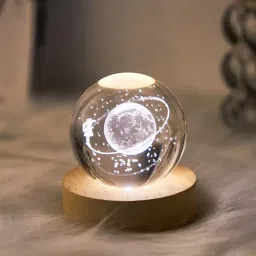 Galaxy Crystal Ball Night Lamp With Base For Living Room Night Lamp-21