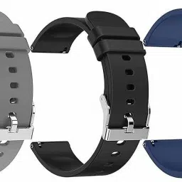 ANKOF BLAZE Silicon Smartwatch 22 mm Silicone Watch Strap-image-2