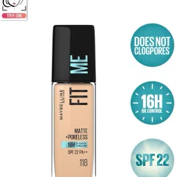 Matte+Poreless Liquid Foundation (With Pump & SPF 22) Foundation-15