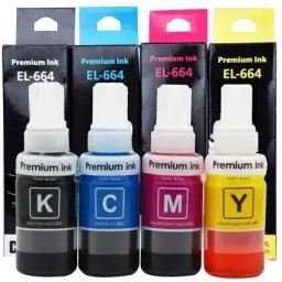 Ang Compatible Models: L130, L5220, L310, L360, L365, L380, L385, L405, L455, L485 Black + Tri Color Combo Pack Ink Bottle-79