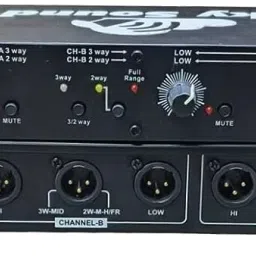 adiohub Professional_Sound Processor Stereo 2 Way / 3 Way/Mono Crossover - 23XL Powered Sound Mixer image 2