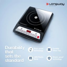 longway 2000 W Induction Cooktop Push Button image 3
