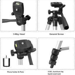 InPower 3110 Tripod Kit, Tripod, Tripod Ball Head, Tripod Clamp, Monopod Kit, Monopod, Tripod Bracket image 2