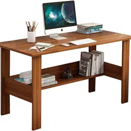 forktail Engineered Wood Computer Desk Engineered Wood Computer Desk image 2