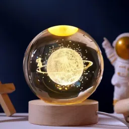 3D Galaxy Crystal Night Lamp USB Table LED Lamp, Light for Birthday Gift Table Lamp-image-47
