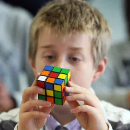 shalafi Professional High Quality Cubes Puzzle Game Toys Learning Toy/Educational Toy Rainbow Magic Cubes Puzzle brainteaser Toy High Speed Sticker Less Magic Puzzle Cube Game Toy (Magnetic )Extremely Smooth Speed Magic Square Cube Puzzle Magic Cube Learning & Educational Toy Puzzle for increase skill IQ level Jigsaw Puzzle 3x3x3 Cube Smart Activity Fun and Learning Creative Blocks, Puzzle, Cube For Adult, Girls, Boys, Children New Master class for curious young mind Color Ball image 5