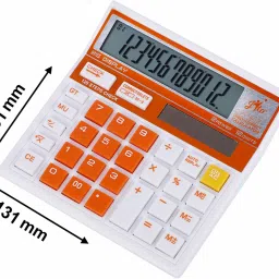 jito 12 Digits JT-512 Orange 18 Months warranty BasicCalculator image 2