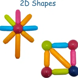 skandakart Magnetic Stick Building Block Toy (26 Pcs) image 4
