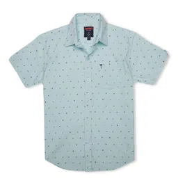 Palm Tree Infant Boys Conversational Printed Opaque Casual Shirt-picture-36