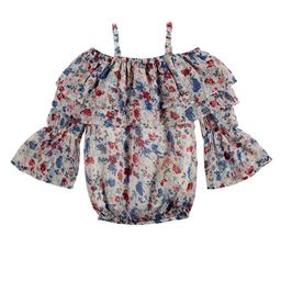 Gini and Jony Infant Girls Floral Printed Blouson Cotton Top-image-36
