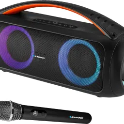 Blaupunkt BB50 Wireless Party Speaker 50watts,HD Sound Karaoke with Mic,RGB Lights 50 W Bluetooth Party Speaker-image-24