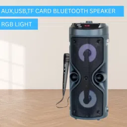 FRONY 4210 (PORTABLE BLUETOOTH PARTY SPEAKER)With Karaoke Mic & High Quality SoundC279 30 W Bluetooth Tower Speaker-image-45