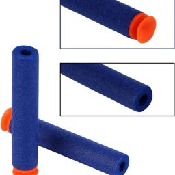inditradition Suction Bullet Foam Darts for Toy Blaster Guns Blue Soft Tip Dart image 5