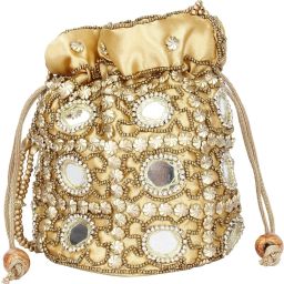 Women Gold Potli-image-86