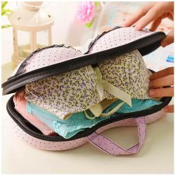Small 1 L Backpack Women's Underwear Bag Bra Travel Portable Storage Bag For Panty Organizer-image-47
