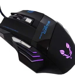 coolcold Gaming Mouse Wired 6D Optical 7 Button Gamer Mice Silent with Backlight Wired Ambidextrous Optical Gaming Mouse image 5