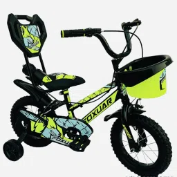 FOXUAR 12.235 SPORTY FLOURESCENT GREEN EVA TYRE FOR AGE 2 TO 4 YRS 90 % FITTED 12 T (inch) Road Cycle-image-36