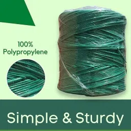 prigobuy Ropes Plastic Rope/SUTLI/Yarn/P.P Twin/Plastic Strings/ set 4 , 500 Gm Each Multicolor image 2