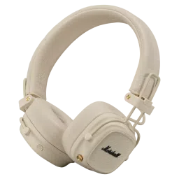 Marshall Major V Bluetooth Headphone with Mic (Upto 100 Hours Playback, On Ear, Cream)-picture-30