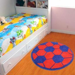 saral home Ball Microfiber 2 x 2 Feet Bath Mat-picture-18