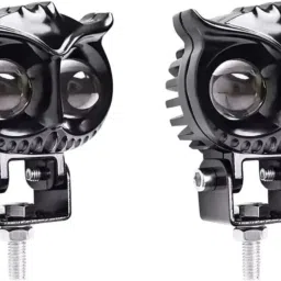 2 Led OWL Shape LED Fog Lights, Motorcycle Auxiliary Spot Lights Fog Lamp Car, Motorbike, Truck LED (12 V, 30 W)-23