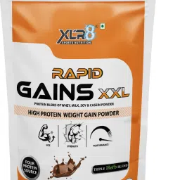 Rapid Gains XXL weight gainer with Added Ayurvedic Herbs & Four Protein source Protein Blends-46