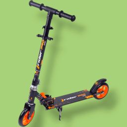 Kick scooter for kids and adult with smooth brake, foldable handle scooter Adult Scooter-image-56