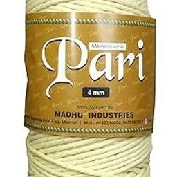 Dori Thread | 4mm Single Strand | Light Yellow | 150 Metres | 1kg-image-67