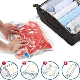 Space Saver Bags Standard pack of 4 Vacuum Bags Travel Storage Vacuum Bags/ Travel Storage Vacuum Bags-image-61