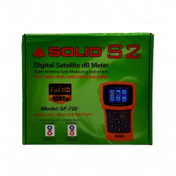 SOLID SF-720 DIGITAL SATALITE db METER Spectrum Analyzer-16