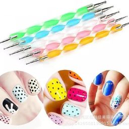 Nail 5 Screw Rod Point Drill Pen NAIL ART PEN-image-13