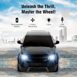 kavana Thar Car Remote Control 3D with LED Lights, Chargeable 2 image 4