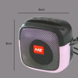 MZ M424SP (PORTABLE BLUETOOTH SPEAKER) Dynamic Thunder Sound with Disco LED 5 W Bluetooth Speaker image 4