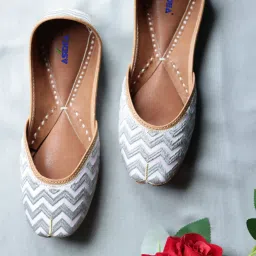 Zig Zag Punjabi jutti for women Bellies For Women-image-52